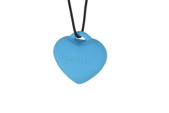 Мінівібратор &laquo;Сердечко&raquo; FairyGasm PleasureStone blue, 9 режимів, на шнурку SX0643 фото Купити Мінівібратор &laquo;Сердечко&raquo; FairyGasm PleasureStone blue, 9 режимів, на шнурку  FairyGasm (Польща) 1 847 грн