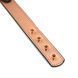 Ошейник с зажимами для сосков Liebe Seele Rose Gold Memory Collar with Nipple Clamps, кожа SO9495 фото 4