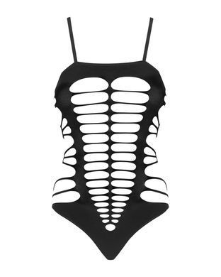 Бодістокінг із поперечними вирізами Obsessive B122 teddy S/M/L, чорний SO7210 фото Купити Бодістокінг із поперечними вирізами Obsessive B122 teddy S/M/L, чорний  Obsessive (Польща) 729 грн