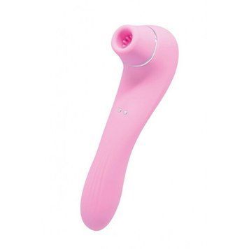 Вакуумный стимулятор с вибрацией Wooomy Smoooch Pink Clitoral Suction & Vibration, 10х2 режимов SO7409 фото Купить   Wooomy (Іспанія) 2 448 грн