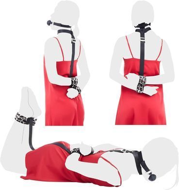 БДСМ-набір LOCKINK YEAHWOW Armbinder Restraint Set Black SX2843 фото Купити БДСМ-набір LOCKINK YEAHWOW Armbinder Restraint Set Black  LOCKINK (Китай) 969 грн