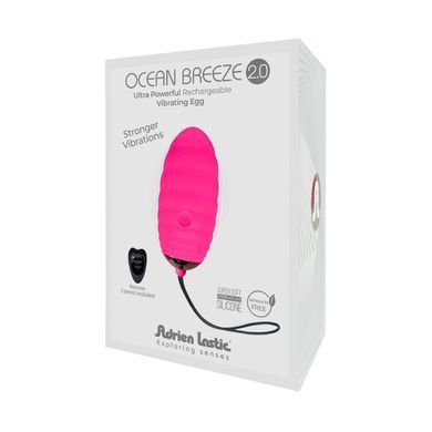 Віброяйце Adrien Lastic Ocean Breeze 2.0 Pink, пульт ДК, дуже потужний мотор, 10 віброрежимів SO7028 фото Купити Віброяйце Adrien Lastic Ocean Breeze 2.0 Pink, пульт ДК, дуже потужний мотор, 10 віброрежимів  Adrien Lastic 2 056 грн