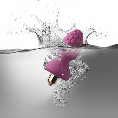 Анальний вібростимулятор Rocks Off Ass-Berries 7 Raspberry RO1491 фото Купити Анальний вібростимулятор Rocks Off Ass-Berries 7 Raspberry  Rocks Off (Великобританія) 1 099 грн