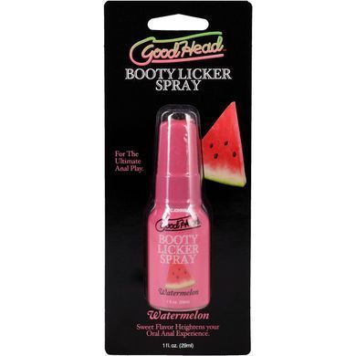 Спрей для анілінгусу Doc Johnson GoodHead Booty Licker Spray - Watermelon 29 мл SX2526 фото Купити Спрей для анілінгусу Doc Johnson GoodHead Booty Licker Spray - Watermelon 29 мл  Doc Johnson (США) 609 грн
