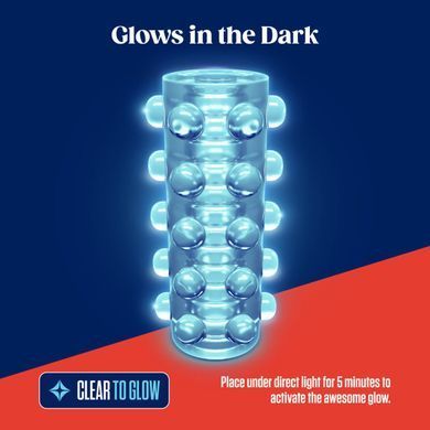 Мастурбатор Blush Rize &ndash; Swich Glow in the Dark Masturbator Clear, двусторонний, светится в темноте SO8832 фото Купить   Blush  784 грн