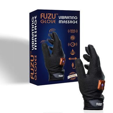 Виброперчатка (правая) FUZU Gloves Vibrating Massage Right Hand, 11 режимов SX2739 фото Купить   FUZU (Канада) 4 591 грн