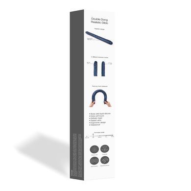 Фалоімітатор подвійний Strap-On-Me DOUBLE DONG REALISTIC DILDO - SNAKY METALLIC COLOR SX1389 фото Купити Фалоімітатор подвійний Strap-On-Me DOUBLE DONG REALISTIC DILDO - SNAKY METALLIC COLOR  Strap-On-Me (Франція) 4 222 грн