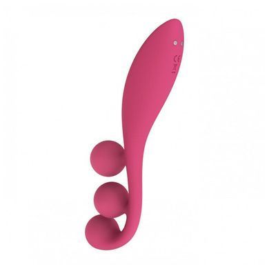 Універсальний вібратор Satisfyer Tri Ball 1, 3 мотори, гнеться SO7785 фото Купити Універсальний вібратор Satisfyer Tri Ball 2, 3 мотори, гнеться  Satisfyer (Німеччина) 1 939 грн