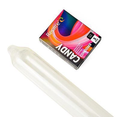 Презервативи Holographic Recare Delay Candy Condoms 3 шт, пролонгувальний ефект, цукерковий аромат SX3330 фото Купити Презервативи Holographic Recare Delay Candy Condoms 3 шт, пролонгувальний ефект, цукерковий аромат  Recare (Китай) 49 грн
