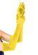 Довгі атласні рукавички Leg Avenue Extra Long Satin Gloves, One Size, жовті