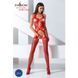 Бодістокінг Passion BS059 red, комбінезон, імітація панчох &mdash; фото 2