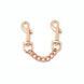 Наручники Liebe Seele Rose Gold Memory Wrist Cuff, натуральная кожа, розовое золото SO9496 фото 8