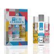 Набор JO Tri-Me Triple Pack &mdash; Classics (3&times;30 мл) водная, силиконовая и вкусовая смазки