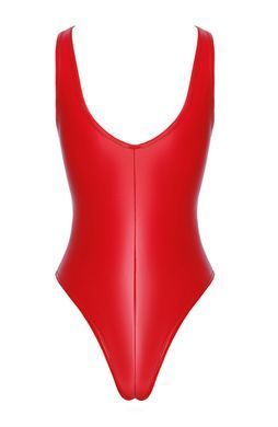 Боді Noir Handmade F352 Red powerwetlook body - XL SX1978 фото Купити Боді Noir Handmade F352 Red powerwetlook body - XL  Noir Handmade (Польща) 2 771 грн