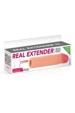Насадка на член Real Body &mdash; Real Extender BEAST з відкритою головкою SO3719 фото Купити Насадка на член Real Body &mdash; Real Extender BEAST з відкритою головкою  Real Body (Франція) 1 228 грн