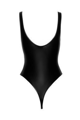 Боди с мокрым эффектом Noir Handmade F244 Powerwetlook body with high cut bottom hem, L SX0163 фото Купить   Noir Handmade (Польща) 2 383 грн