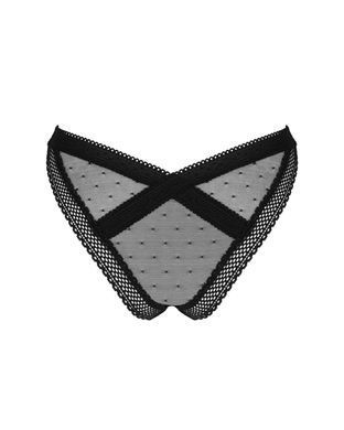 Мереживні трусики із заниженою талією Obsessive Estiqua panties M/L, чорні SO7261 фото Купити Мереживні трусики із заниженою талією Obsessive Estiqua panties M/L, чорні  Obsessive (Польща) 738 грн