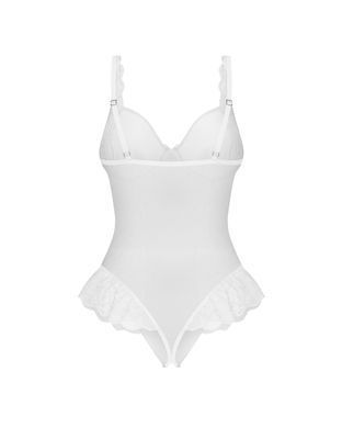 Боді Obsessive Weddya crotchless teddy L/XL Obsessive  &mdash; фото