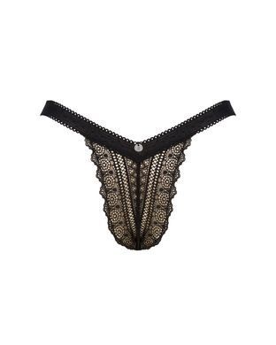 Мереживні трусики із заниженою талією Obsessive Estiqua panties M/L, чорні SO7261 фото Купити Мереживні трусики із заниженою талією Obsessive Estiqua panties M/L, чорні  Obsessive (Польща) 738 грн
