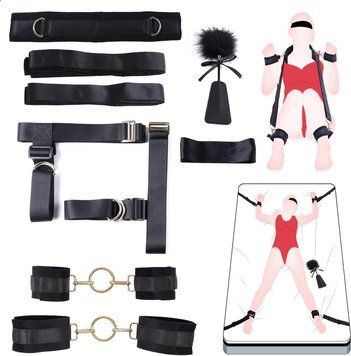 БДСМ-набор LOCKINK YEAHWOW Bed Restraint set SX2844 фото Купить   LOCKINK (Китай) 1 524 грн