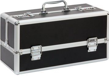 Большой кейс для хранения секс-игрушек BMS Factory Large Lokable Vibrator Case Black, кодовый замок SO8899 фото Купить   BMS (Канада) 3 390 грн