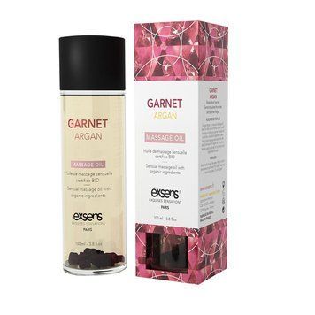 Массажное масло EXSENS Garnet Argan (чувственное с гранатом) 100мл, натуральное SO2370 фото Купить   Exsens (Франція) 1 006 грн