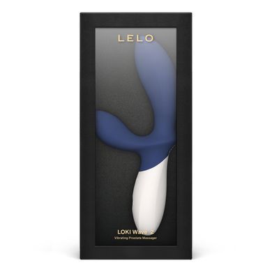 Массажер простаты LELO Loki Wave 2 Base Blue, 2 мотора, манящее движение + вибрация SX2321 фото Купить   Lelo (Швеція) 11 364 грн