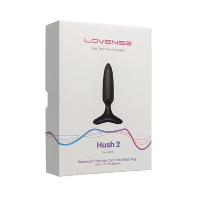 Анальна смарт-вібропробка Lovense Hush 2, розмір XS SO6981 фото Купити Анальна смарт-вібропробка Lovense Hush 2, розмір XS  Lovense (Гонконг) 3 880 грн