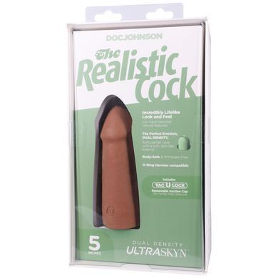 Фалоімітатор Doc Johnson The Realistic Cock ULTRASKYN - 5 Inch Caramel SX4481 фото Купити Фалоімітатор Doc Johnson The Realistic Cock ULTRASKYN - 5 Inch Caramel  Doc Johnson  2 129 грн