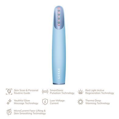 Пристрій для зміцнення і тонізації шкіри обличчя GESKE Skin Firming Wand 7в1 starlight HB0426 фото Купити Пристрій для зміцнення і тонізації шкіри обличчя GESKE Skin Firming Wand 7в1 starlight  GESKE 2 229 грн