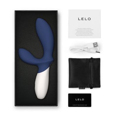 Массажер простаты LELO Loki Wave 2 Base Blue, 2 мотора, манящее движение + вибрация SX2321 фото Купить   Lelo (Швеція) 11 364 грн