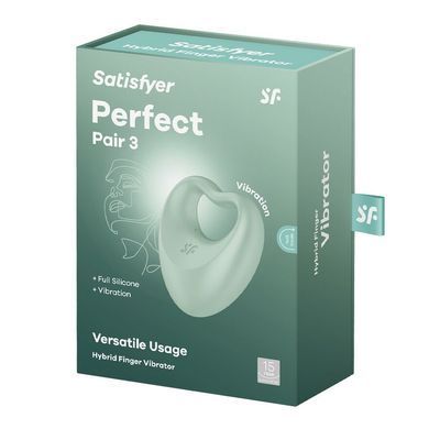 Вибратор на палец и эрекционное кольцо 2в1 Satisfyer Perfect Pair 3 SO8409 фото Купить   Satisfyer (Німеччина) 1 265 грн