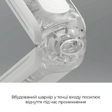 Мастурбатор Tenga Flip Zero Gravity White, изменяемая интенсивность стимуляции, раскладной SO6236 фото Купить   Tenga (Японія) 7 114 грн