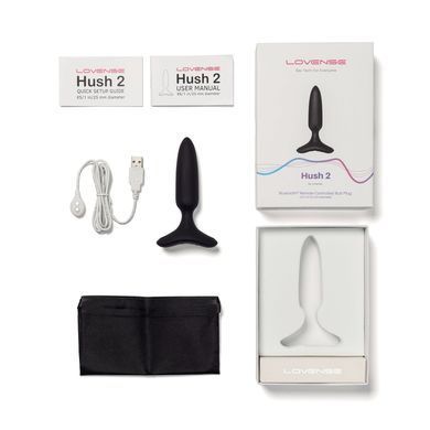 Анальна смарт-вібропробка Lovense Hush 2, розмір XS SO6981 фото Купити Анальна смарт-вібропробка Lovense Hush 2, розмір XS  Lovense (Гонконг) 3 880 грн