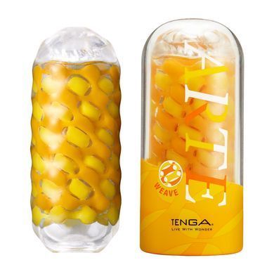 Мастурбатор Tenga ARTE WEAVE, зі щільними вставками для стимуляції, плетена текстура SX2288 фото Купити Мастурбатор Tenga ARTE WEAVE, зі щільними вставками для стимуляції, плетена текстура  Tenga (Японія) 1 635 грн