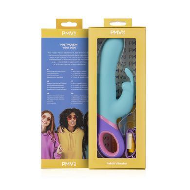 Вібратор-кролик з ротацією PMV20 Meta - Rabbit Vibrator SO4427 фото Купити Вібратор-кролик з ротацією PMV20 Meta - Rabbit Vibrator  PMV20 (Нідерланди) 3 261 грн