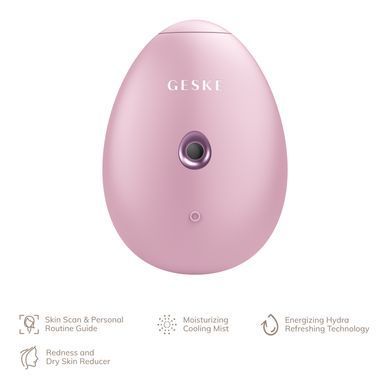 Електронний освіжувач для зволоження обличчя GESKE Facial Hydration Refresher 4в1 pink HB0170 фото Купити Електронний освіжувач для зволоження обличчя GESKE Facial Hydration Refresher 4в1 pink  GESKE 1 279 грн