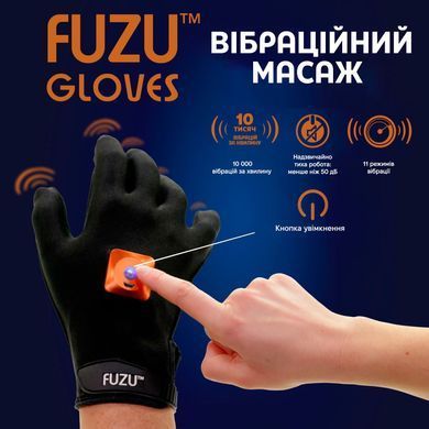 Віброрукавички (пара) FUZU Gloves Vibrating Massage Two Hands, 11 режимів SX2740 фото Купити Віброрукавички (пара) FUZU Gloves Vibrating Massage Two Hands, 11 режимів  FUZU (Канада) 7 761 грн