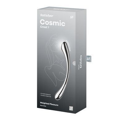 Металевий дилдо Satisfyer Cosmic Crest 1 SX3251 фото Купити Металевий дилдо Satisfyer Cosmic Crest 1  Satisfyer (Німеччина) 2 272 грн