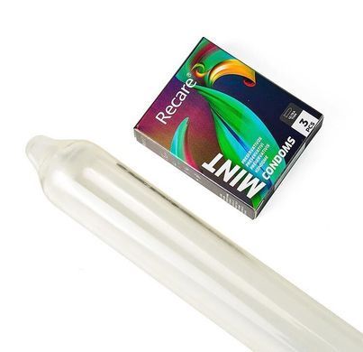 Презервативи Holographic Recare Ultra Thin Mint Condoms 3шт, ультратонкі, аромат: м'ята SX3331 фото Купити Презервативи Holographic Recare Ultra Thin Mint Condoms 3шт, ультратонкі, аромат: м'ята  Recare (Китай) 39 грн