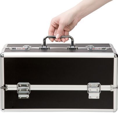 Великий кейс для зберігання секс-іграшок BMS Factory Large Lokable Vibrator Case Black,кодовий замок SO8899 фото Купити Великий кейс для зберігання секс-іграшок BMS Factory Large Lokable Vibrator Case Black,кодовий замок  BMS (Канада) 3 390 грн