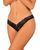 Мереживні стрінги Obsessive Donna Dream crotchless thong XS/S Black, відкритий доступ SO8642 фото Купити Мереживні стрінги Obsessive Donna Dream crotchless thong XS/S Black, відкритий доступ  Obsessive (Польща) 618 грн