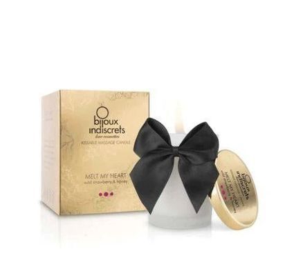 Массажная свеча Bijoux Indiscrets MELT MY HEART Caramel SO8720 фото Купить   Bijoux Indiscrets  544 грн