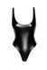 Боди с мокрым эффектом Noir Handmade F244 Powerwetlook body with high cut bottom hem, L SX0163 фото 4