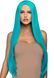 Парик Leg Avenue 33&Prime; Long straight center part wig turquoise &mdash; фото 1