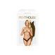 Трусики-тонг Penthouse Dangerous Darling M/L Black, кружево, высокая посадка, вырез спереди, бантик SO6490 фото 3