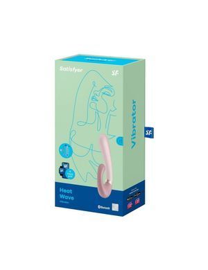 Смарт вібратор-кролик із підігрівом Satisfyer Heat Wave Mauve SO6096 фото Купити Смарт вібратор-кролик із підігрівом Satisfyer Heat Wave Mauve  Satisfyer (Німеччина) 1 939 грн