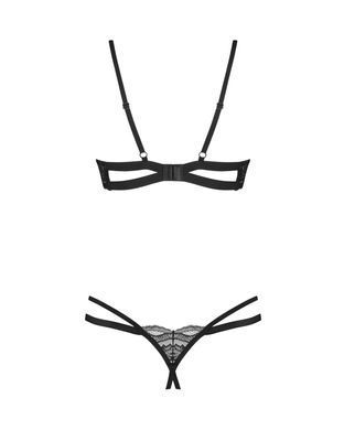 Комплект Obsessive Nutris 2-pcs crotchless set XS/S SX1169 фото Купити Комплект Obsessive Nutris 2-pcs crotchless set XS/S  Obsessive (Польща) 1 727 грн