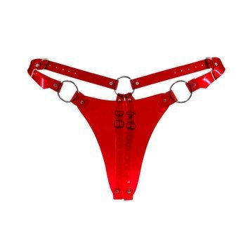 Трусики классические Feral Feelings - String Bikini Red Trasparent SO9331 фото Купить   Feral Feelings (Україна) 914 грн