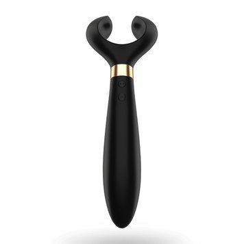 Вібратор для пар Satisfyer Endless Fun Black, 3 незалежні мотори, багатофункціональний SO3108 фото Купити Вібратор для пар Satisfyer Endless Fun White, три мотора, багатофункціональний  Satisfyer (Німеччина) 1 903 грн